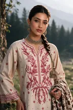 Zellbury Embroidered Shirt Shalwar Shawl - 0338 Hover View